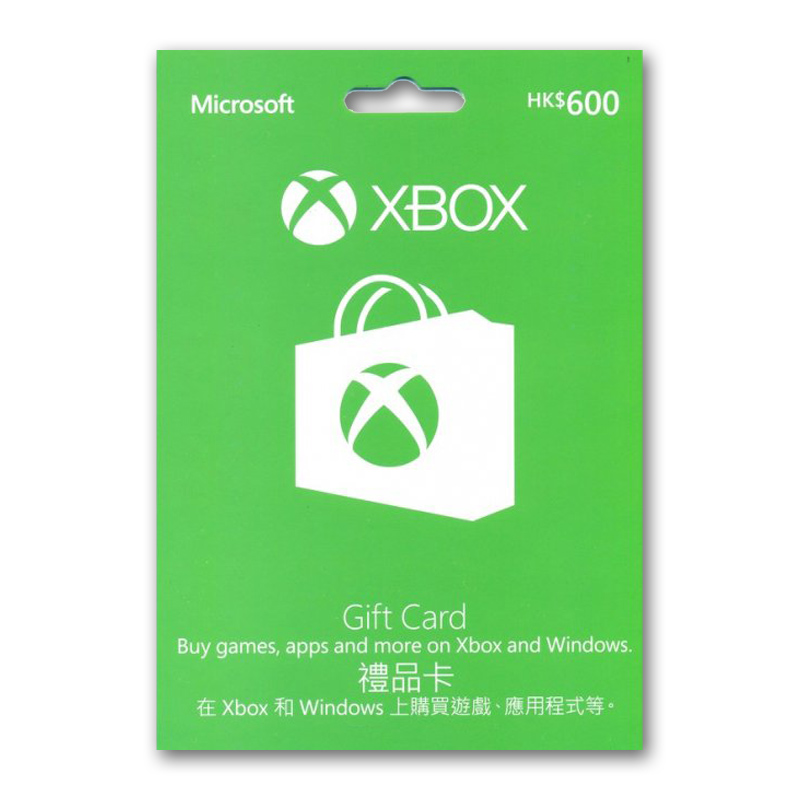 Xbox Gift Cards 點卡商品分类